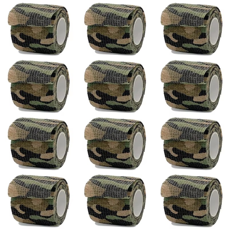 Crossfit Equipment - 1/6/12Pcs Wetland Camouflage Elastic Outdoor Hunting