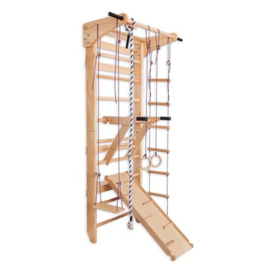 Swedish Ladder Wall Bars for h - Gymnastic Ring Wood ulasan dan harga