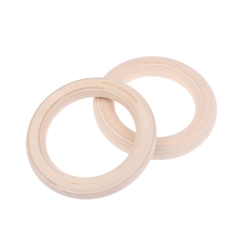 2Pcs/Pairs Portable Crossfit G - Gymnastic Ring Wood ulasan dan harga