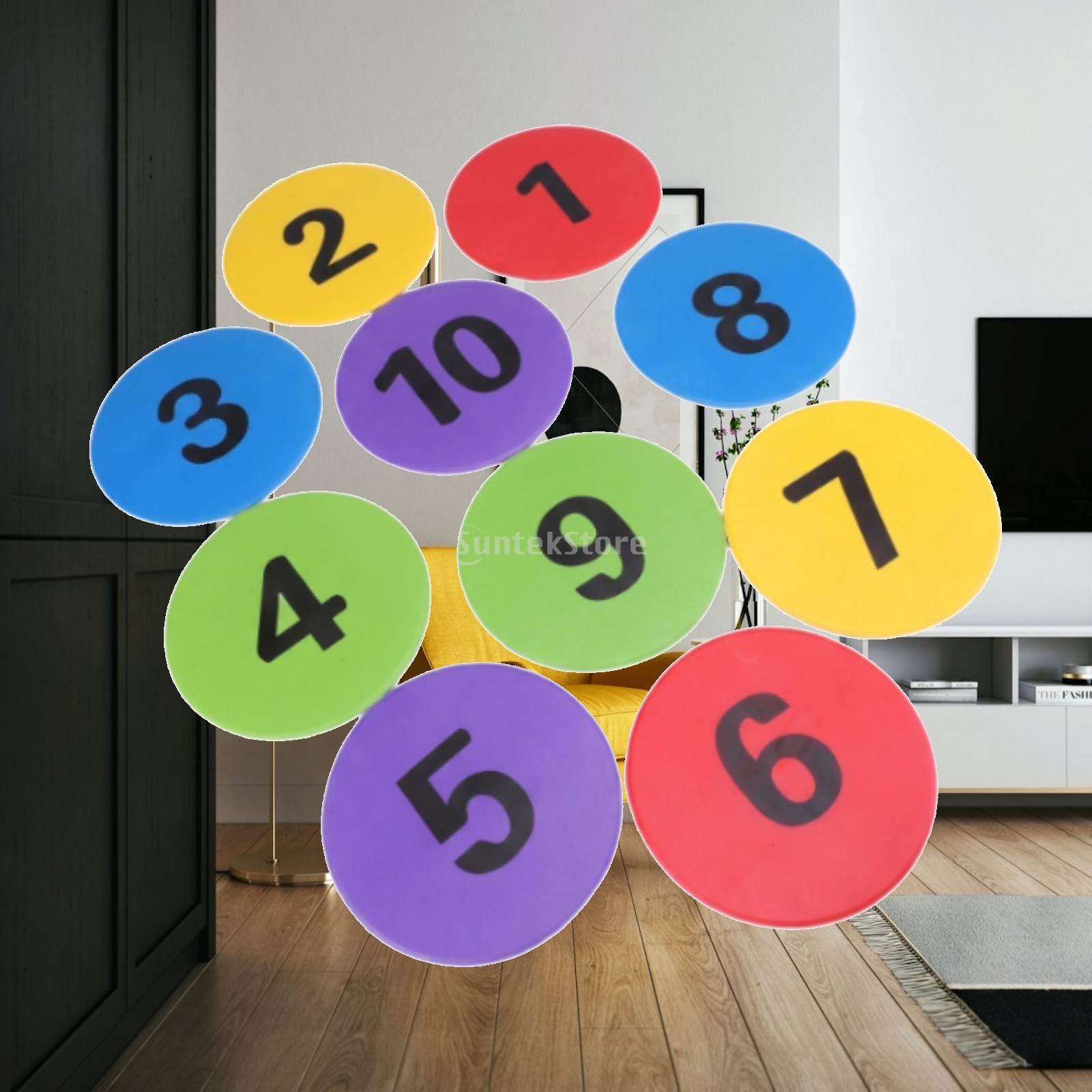 Flat Agility Training Mats Non - Speed Agility Dots ulasan dan harga