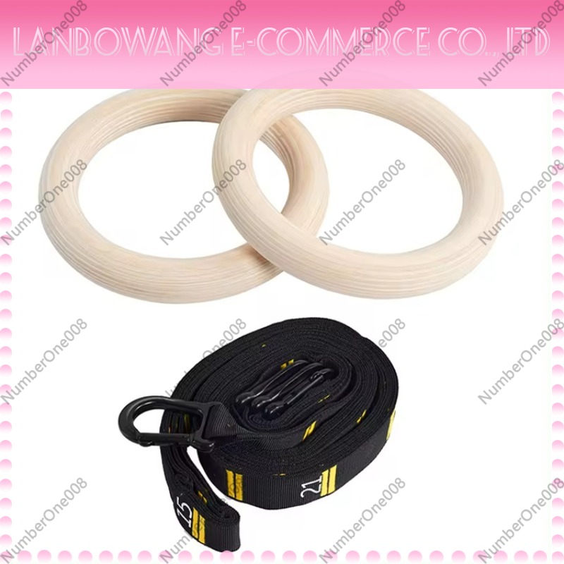 Solid Birch Wood Gymnastic Rin - Gymnastic Ring Wood ulasan dan harga