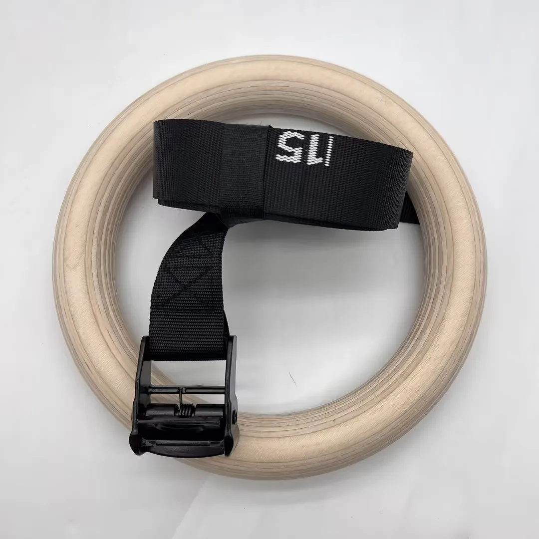 Safe Durable Birch Wood Fitnes - Gymnastic Ring Wood ulasan dan harga