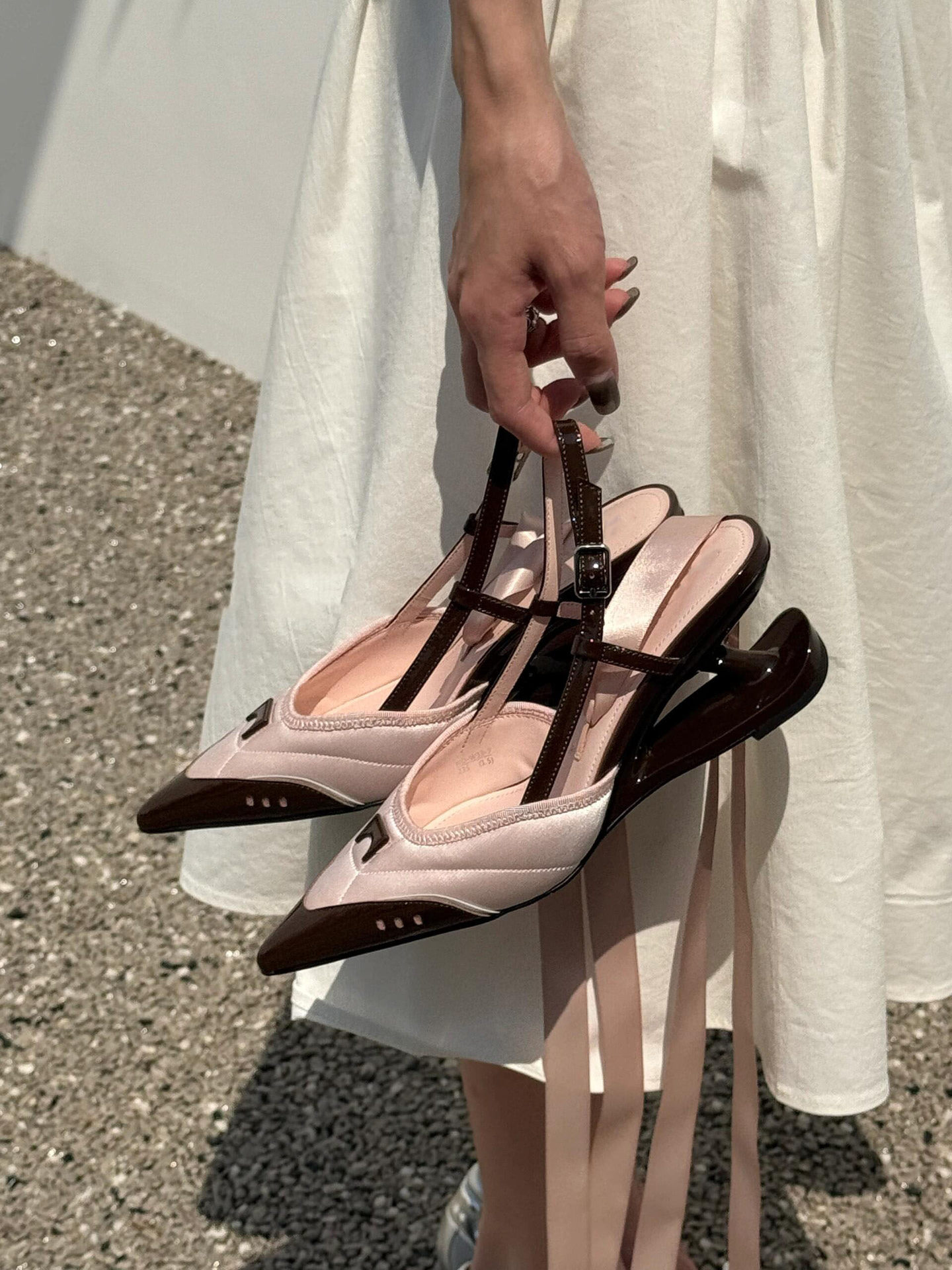 Cross Strap Pointed Toe High H - Crossfit Outfit ulasan dan harga
